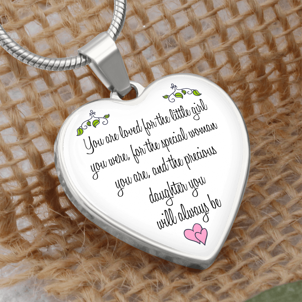 To My Ddaughter -  My Little Girl  - Necklace