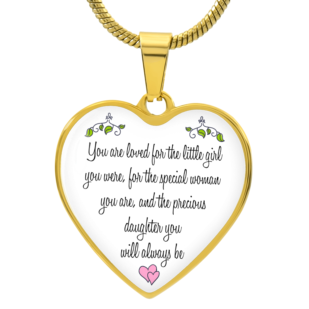 To My Ddaughter -  My Little Girl  - Necklace
