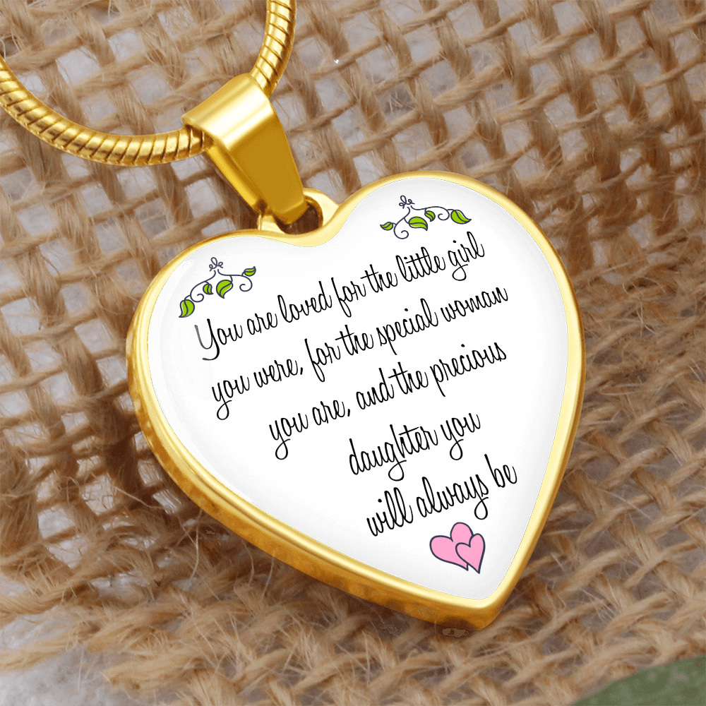 To My Ddaughter -  My Little Girl  - Necklace