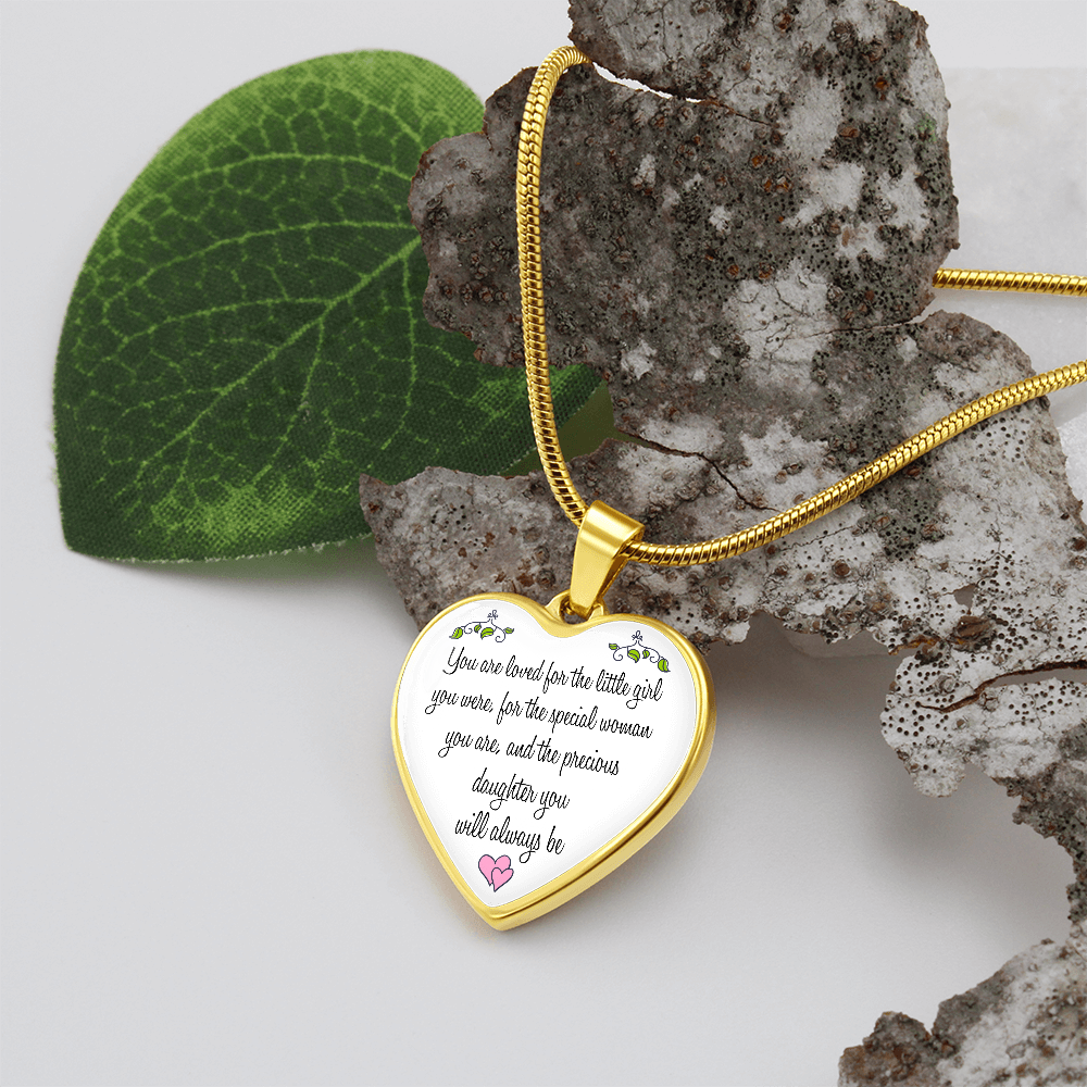 To My Ddaughter -  My Little Girl  - Necklace