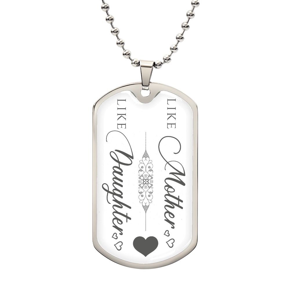 To My Ddaughter -  Like Mom Like Daughter - Necklace