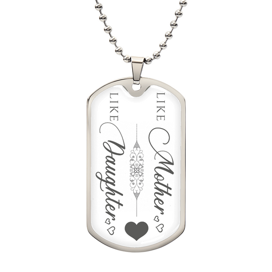 To My Ddaughter -  Like Mom Like Daughter - Necklace