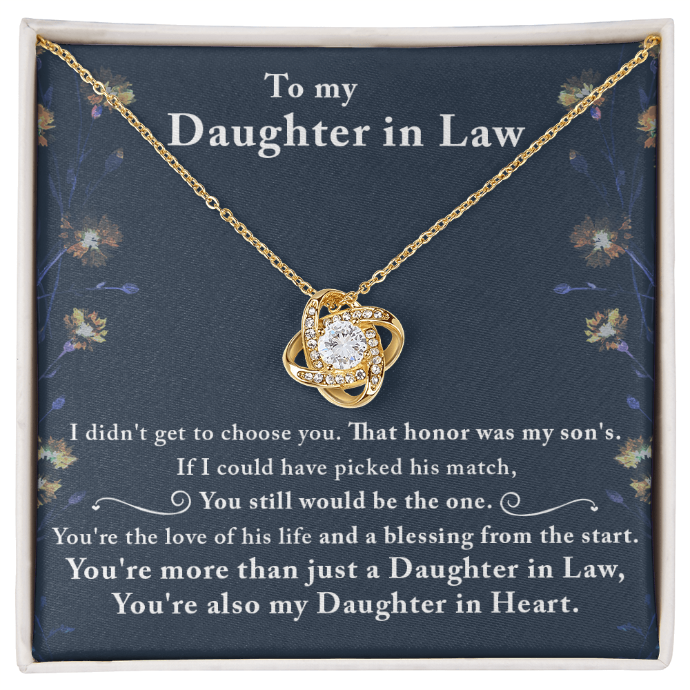 Daughter In Law - Love Knot Necklace