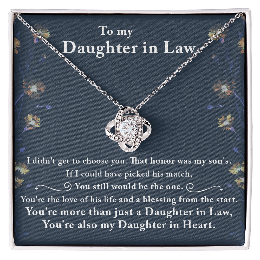 Daughter In Law - Love Knot Necklace