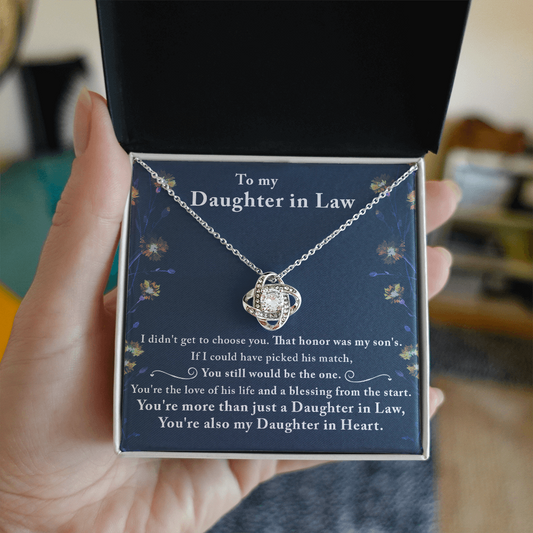 Daughter In Law - Love Knot Necklace