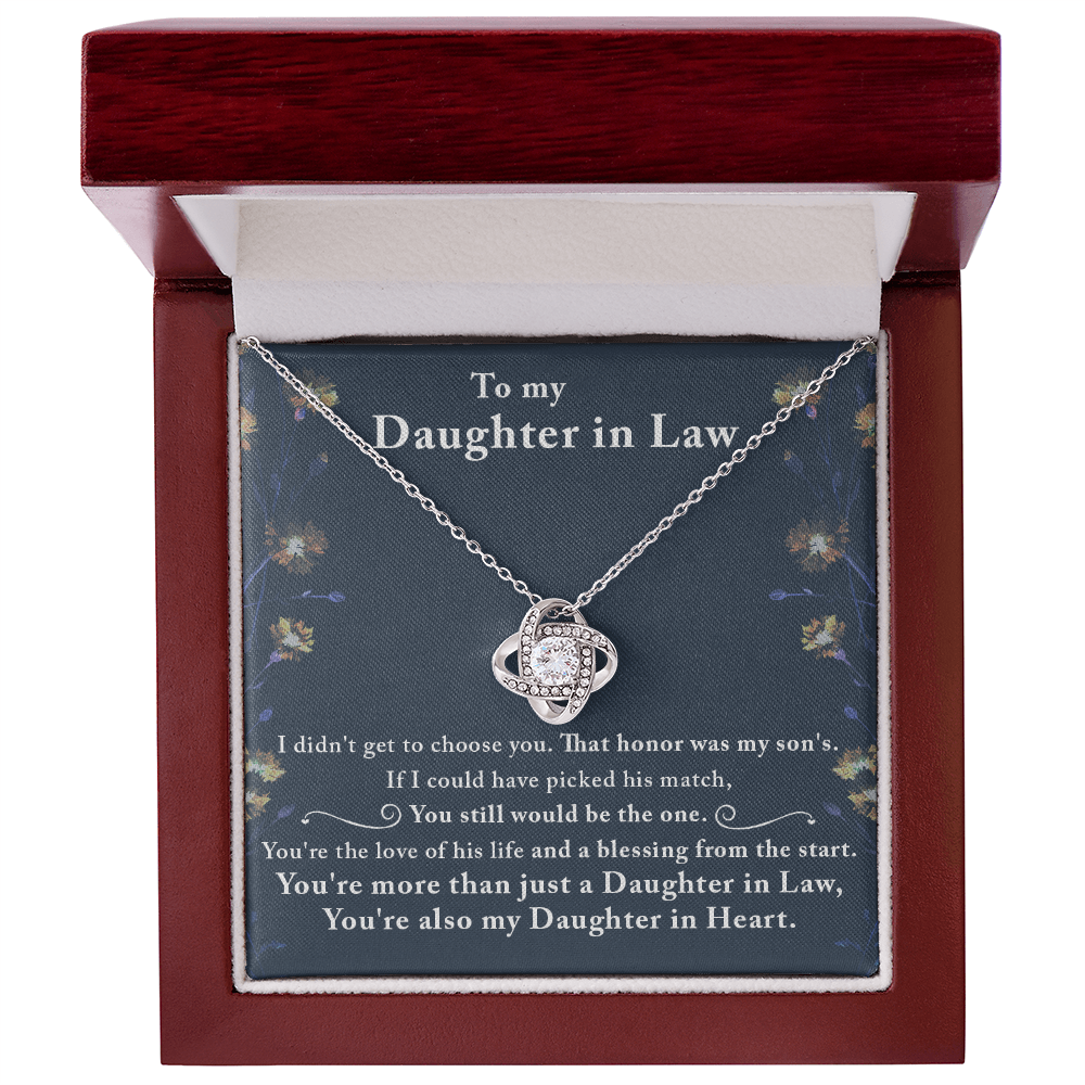 Daughter In Law - Love Knot Necklace